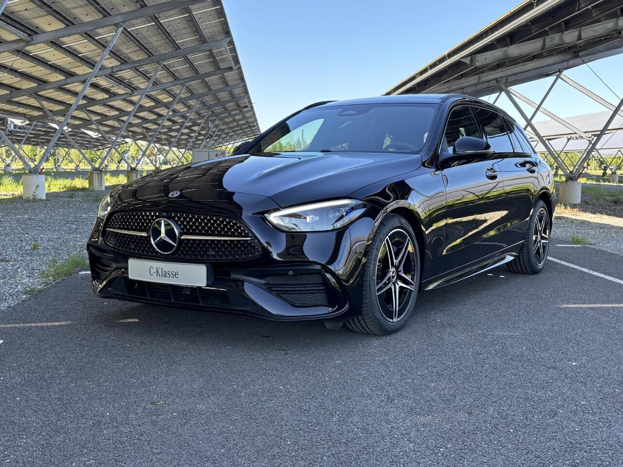 Mercedes-Benz C-KLASSE Estate 180 Business Solution AMG | Night | Panoramdak | Memory stoelen | 360 camera | Sfeerverlichting |