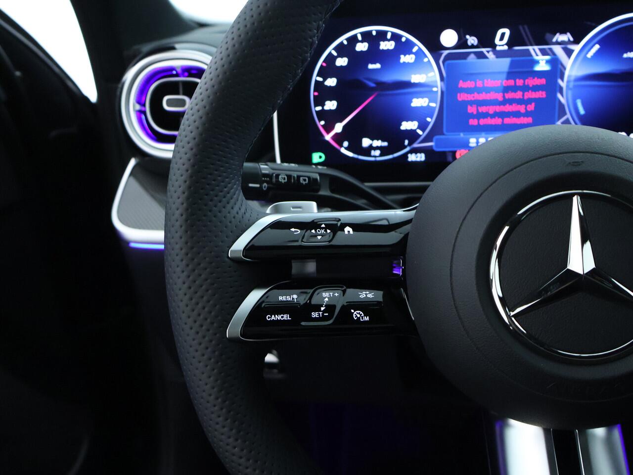 Mercedes-Benz C-KLASSE Estate 300 e Business Solution AMG | Trekhaak | Nightpakket | AMG Line Premium Plus | Parkeerpakket met 360°-camera | Antidiefstalpakket GUARD 360° Plus | KEYLESS GO-comfortpakket | EASY PACK achterklep |