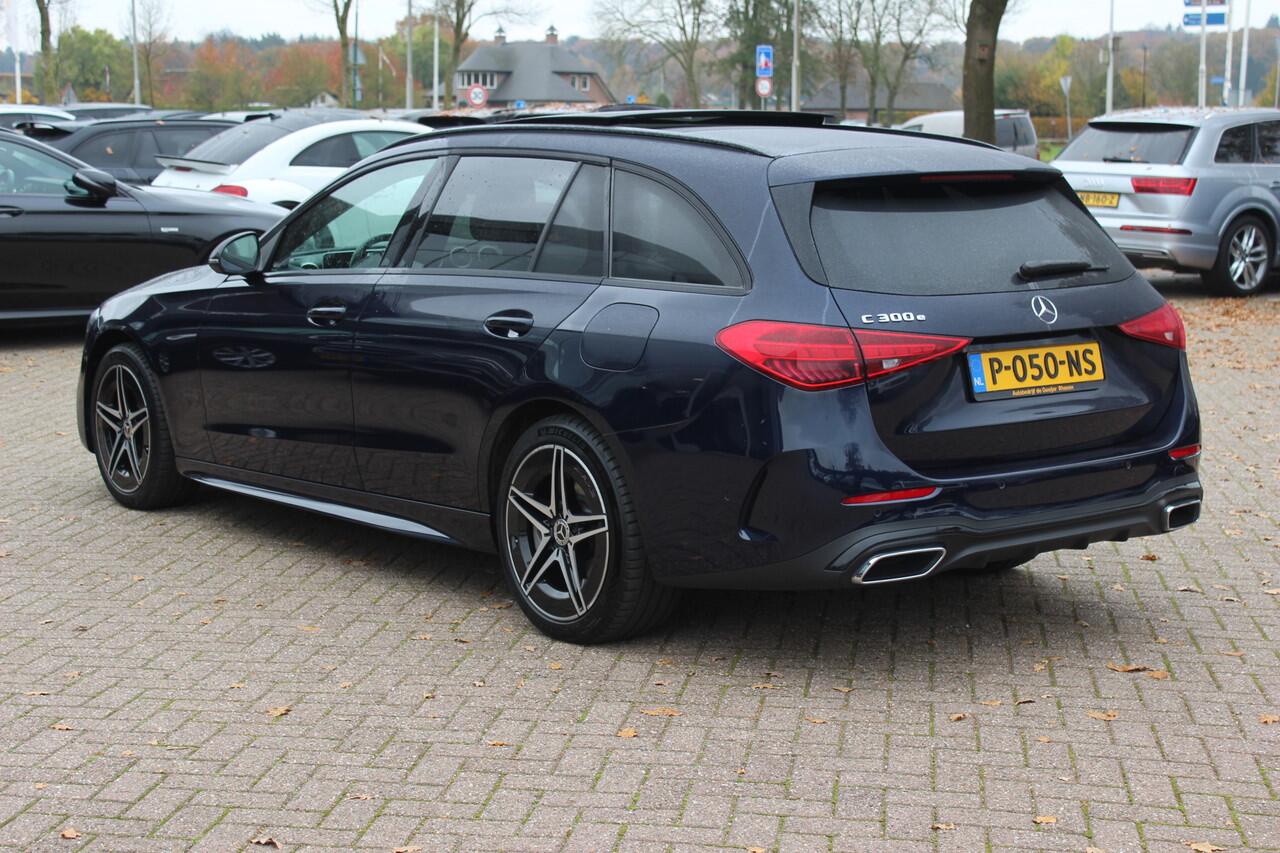 Mercedes-Benz C-KLASSE Estate 300 e AMG Line / Panoramadak / Camera / Ivoor Leder / LED / 18'' / CarPlay / DAB / Stoelverwarming / Cruise Control