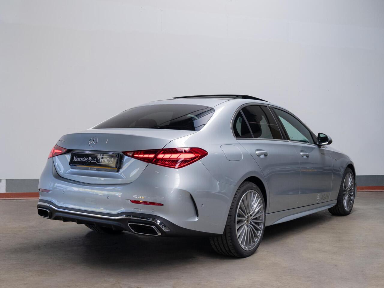 Mercedes-Benz C-KLASSE Limousine 300 e Business Solution AMG Panorama dak