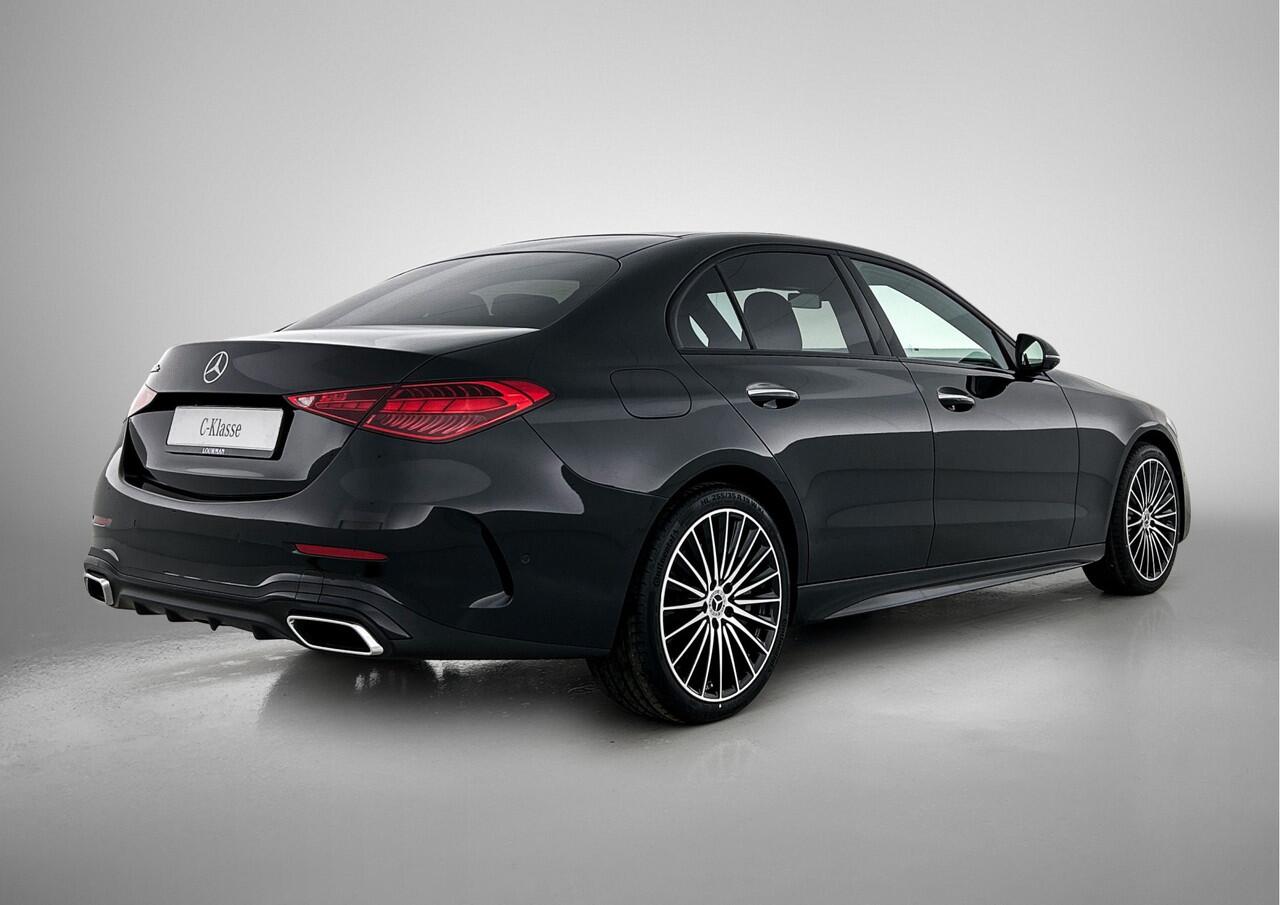 Mercedes-Benz C-KLASSE 300 e Business Solution AMG | Trekhaak | Comfortpakket Plus | Middenconsole metaalstructuur | Nightpakket | Smartphone integratie | Antidiefstalpakket GUARD 360° Plus | Memorypakket | 360° camera |