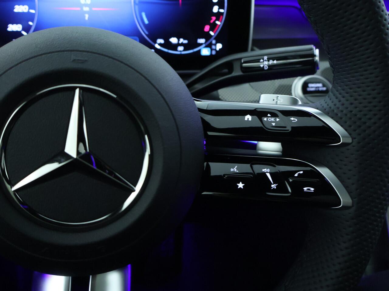 Mercedes-Benz C-KLASSE Estate 300 e Business Solution AMG | Trekhaak | Nightpakket | Parkeerpakket met 360°-camera | KEYLESS GO-comfortpakket | Antidiefstalpakket GUARD 360° Plus | Memorypakket | EASY PACK achterklep |