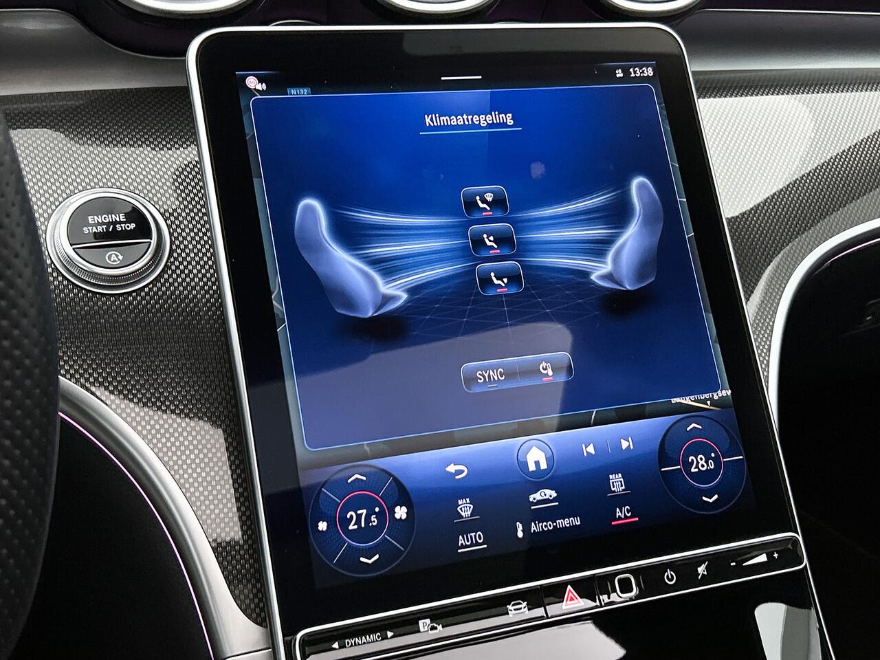 Mercedes-Benz C-KLASSE Estate 180 Star Edition AMG Line | Panoramadak | 360° Camera | Memorypakket | Sfeerverlichting | Keyless Go | Dode Hoek Ass | Inclusief 24 maanden Mercedes-Benz Certified garantie voor Europa.