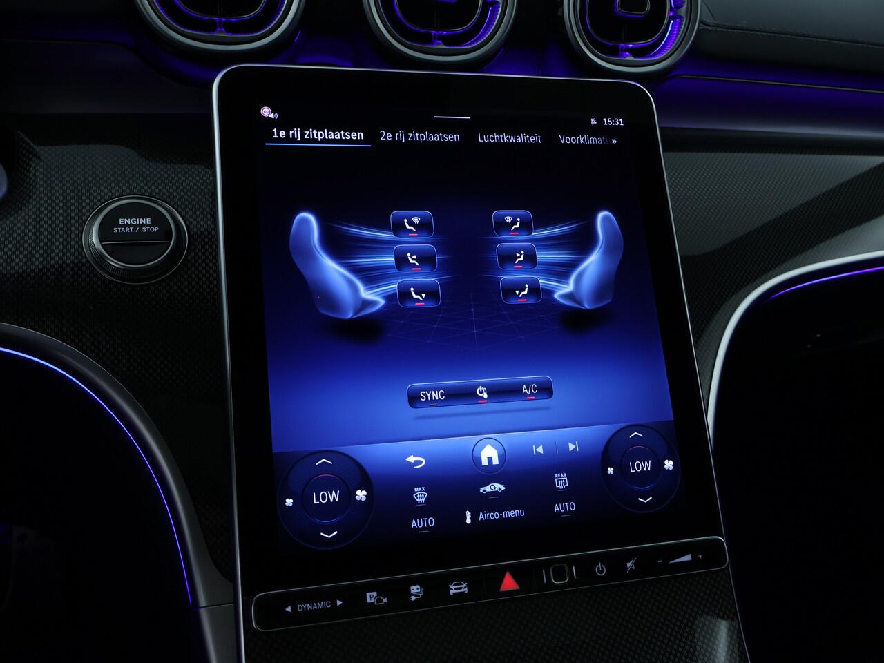 Mercedes-Benz C-KLASSE Estate 300e AMG-line Phev | Panorama Schuif/Kanteldak | Burmester Sound | Night-pakket | Parkeer Pilot 360gr camera | Rij assistentie pakket | Inclusief 24 maanden MB Certified garantie voor Europa.