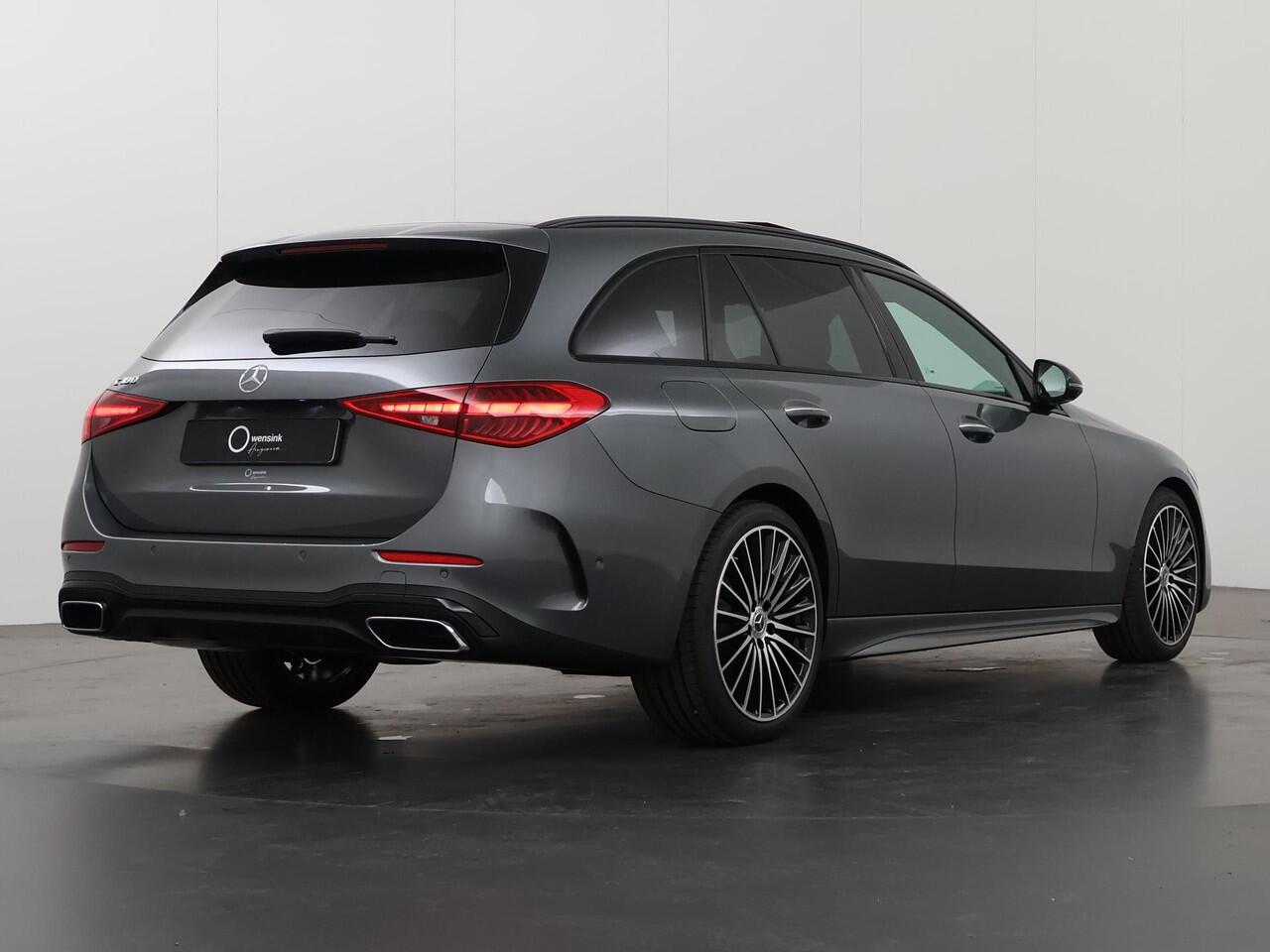 Mercedes-Benz C-KLASSE Estate 180 AMG Line | Night | Panoramadak | Memory stoelen | 360 camera | Sfeerverlichting | Stoelverwarming |