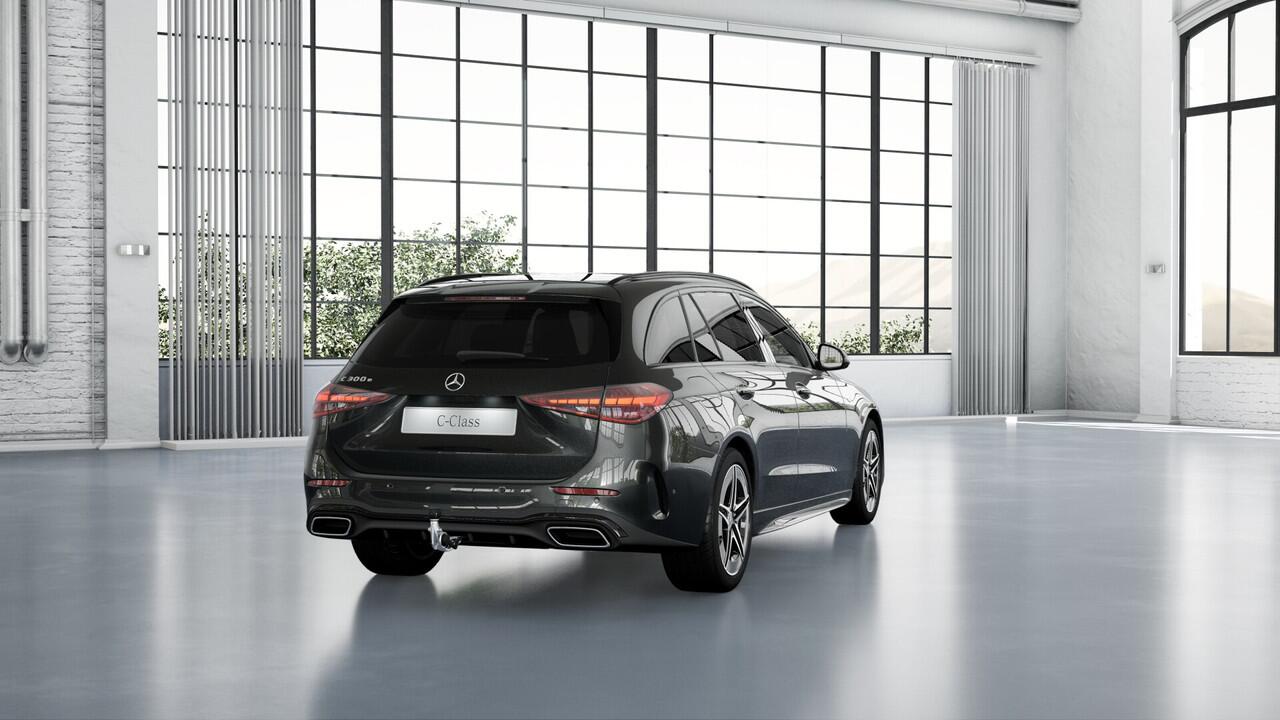 Mercedes-Benz C-KLASSE Estate 300 e Business Solution AMG | Nightpakket | Trekhaak | Comfortpakket Plus | Parkeerpakket met 360°-camera | KEYLESS GO | Memorypakket | EASY PACK achterklep | USB-pakket plus | Antidiefstalpakket GUARD 360° Plus |