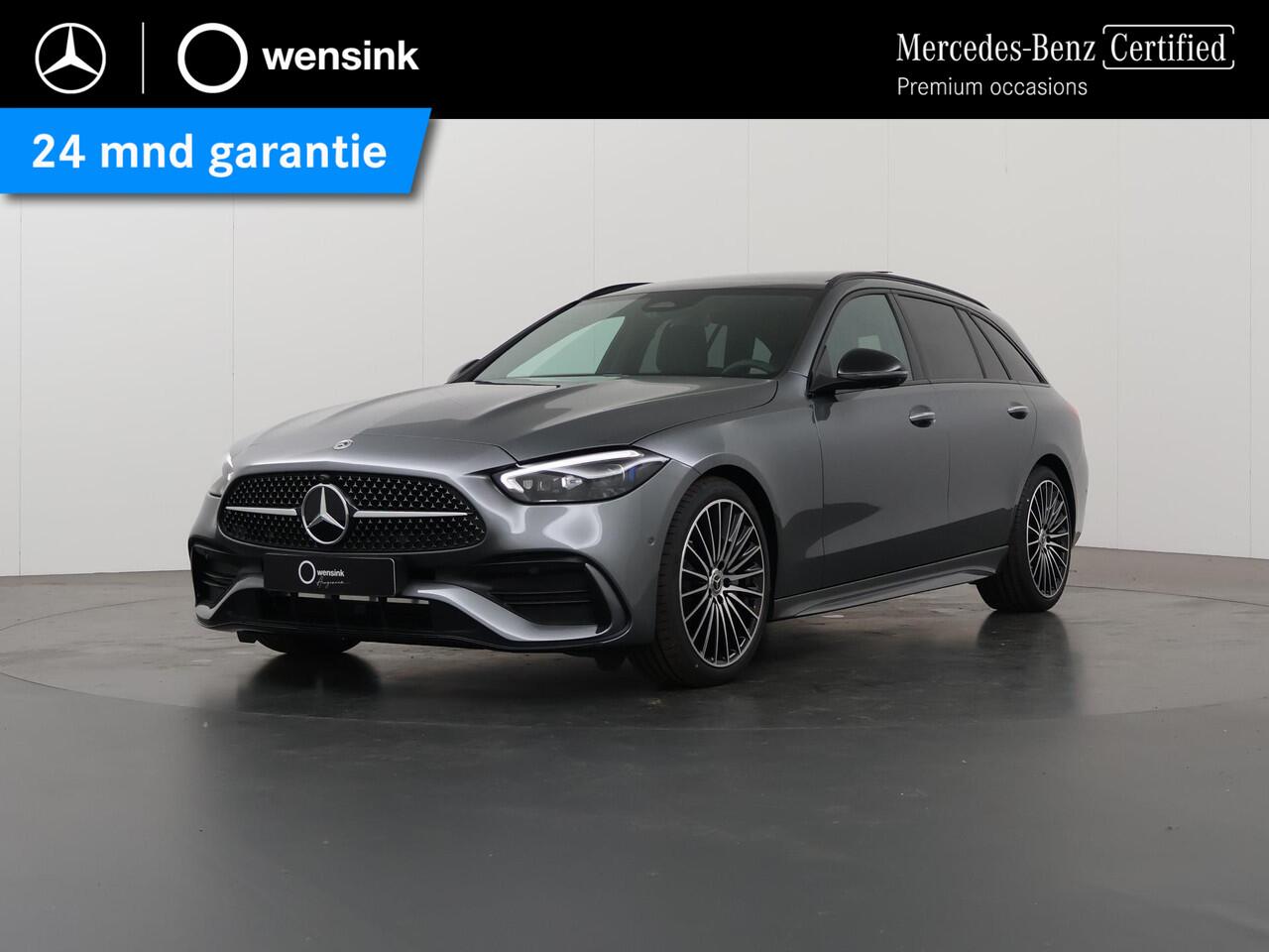Mercedes-Benz C-KLASSE Estate 180 AMG Line | Night | Panoramadak | Memory stoelen | 360 camera | Sfeerverlichting | Stoelverwarming |
