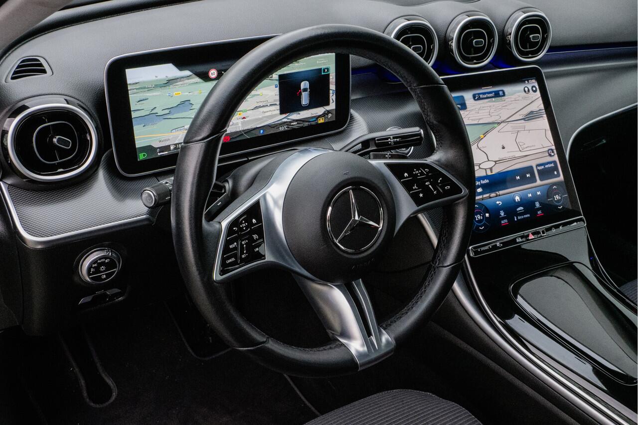Mercedes-Benz C-KLASSE Estate 180 Luxury Line Half lederen int./ Stoelverwarming/ Ambiance verl./ LED/ Camera/ Adapt. cruise