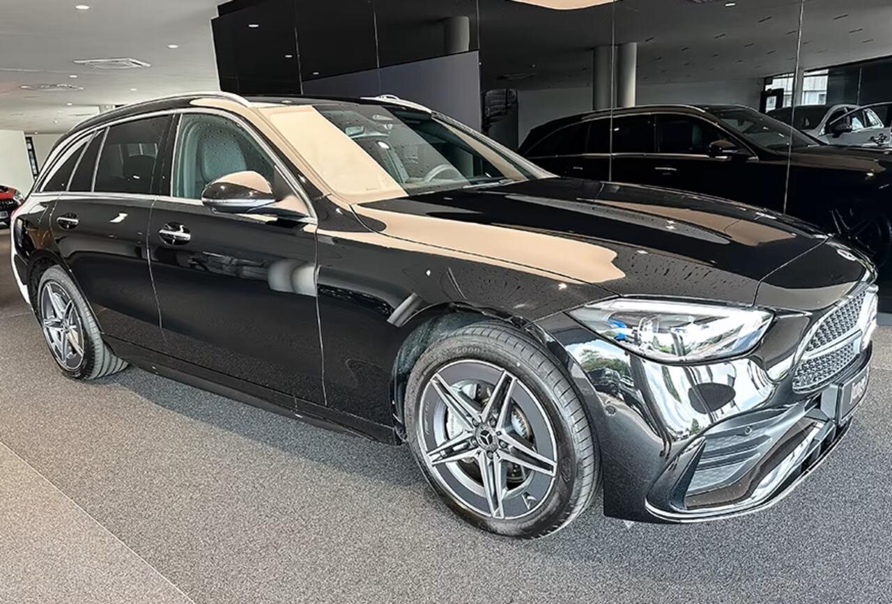 Mercedes-Benz C-KLASSE Estate 300e AMG ** LED, MBUX+, WINTER-, KEYLESS-, MEMORY-, SPIEGEL-PACK ** Slechts 9.878km. - UNFALLFREI ** ** INFORMEER OOK NAAR ONZE AANTREKKELIJKE FINANCIAL-LEASE TARIEVEN **