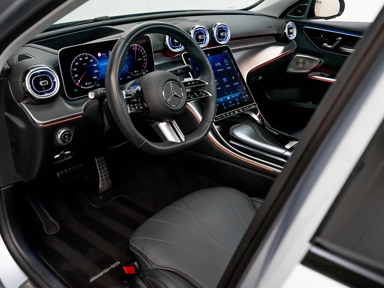 Mercedes-Benz C-KLASSE Estate C 300 e AMG Line Night | Nappa | Pano | Burmester | Memory | Head up