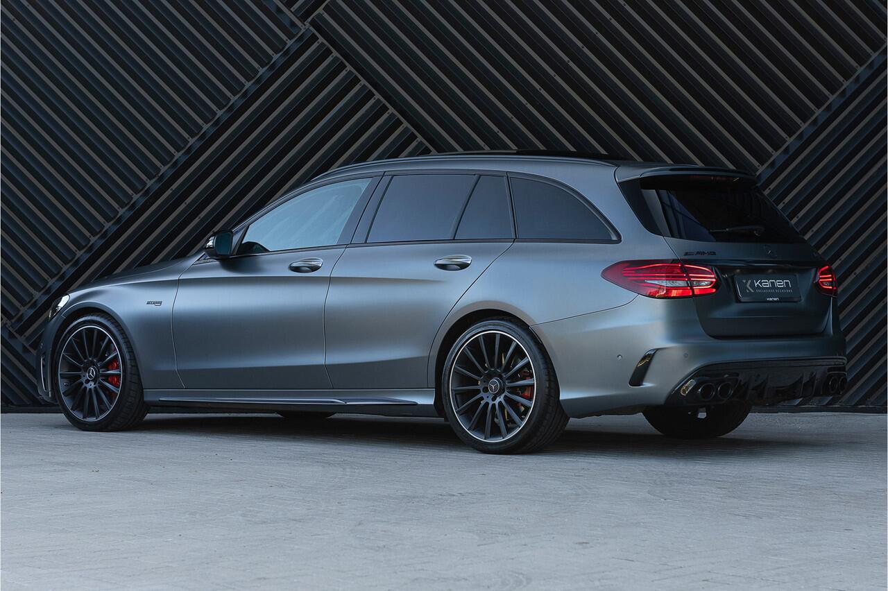 Mercedes-Benz C-KLASSE Estate C43 AMG 4MATIC NW Type Pano Schaalstoel Burmester Head Up Carplay Memory Trekhaak
