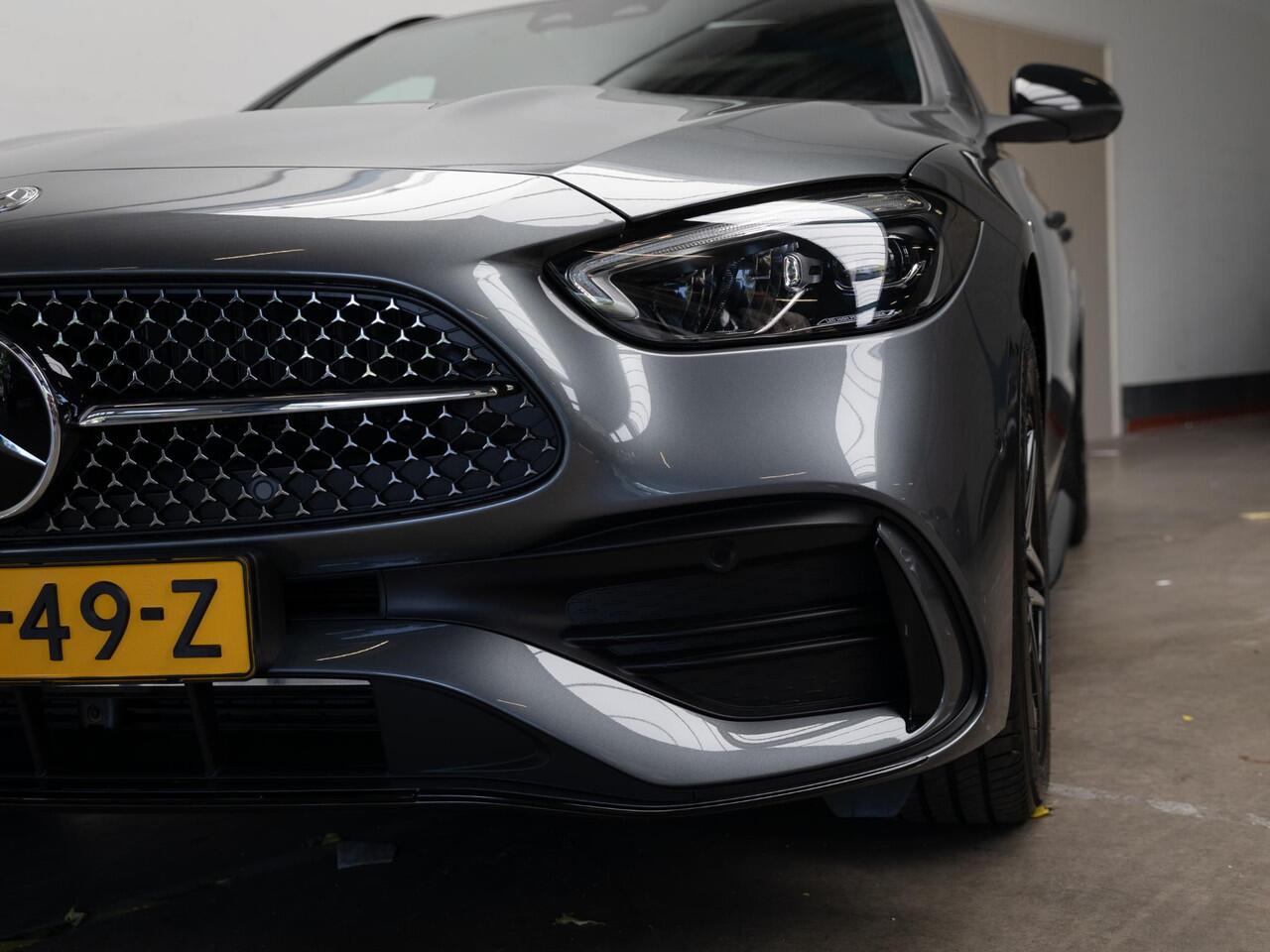 Mercedes-Benz C-KLASSE Estate 300e Business Solution AMG Panorama dak | Trekhaak