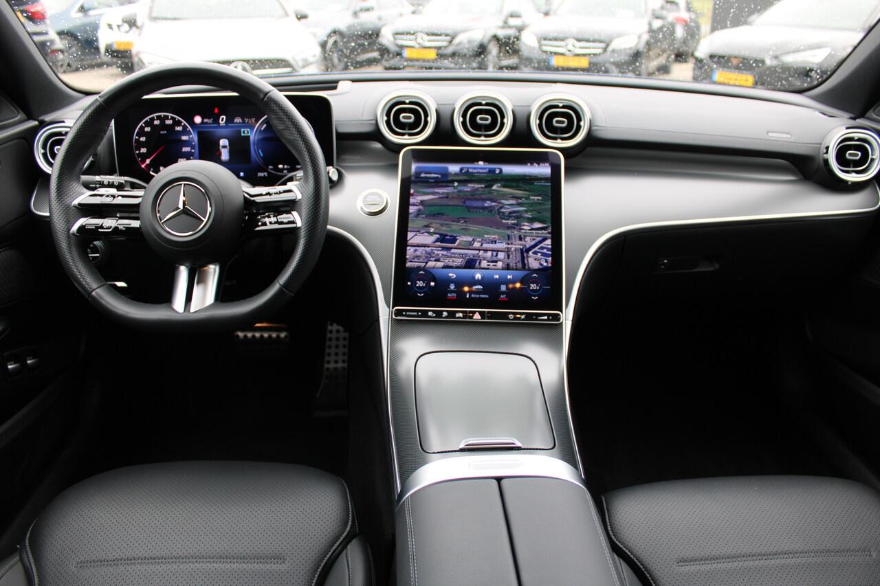 Mercedes-Benz C-KLASSE Estate 300e AMG Line NIGHT PAKKET LEDER HEAD-UP KEY-LESS GO 360-CAMERA TREKHAAK