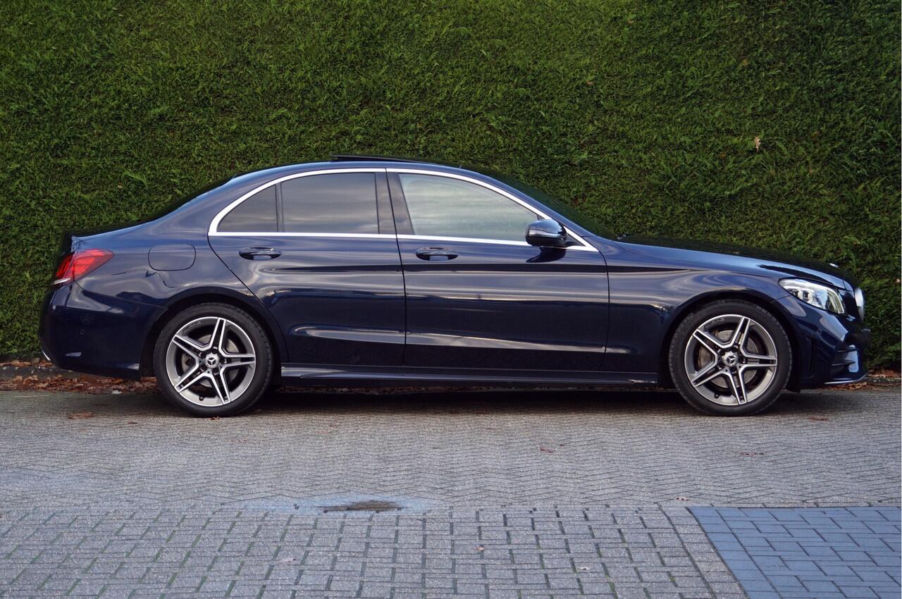 Mercedes-Benz C-KLASSE C 180 AMG line | Sound Multibeam Panoramadak Bruin leder Artico