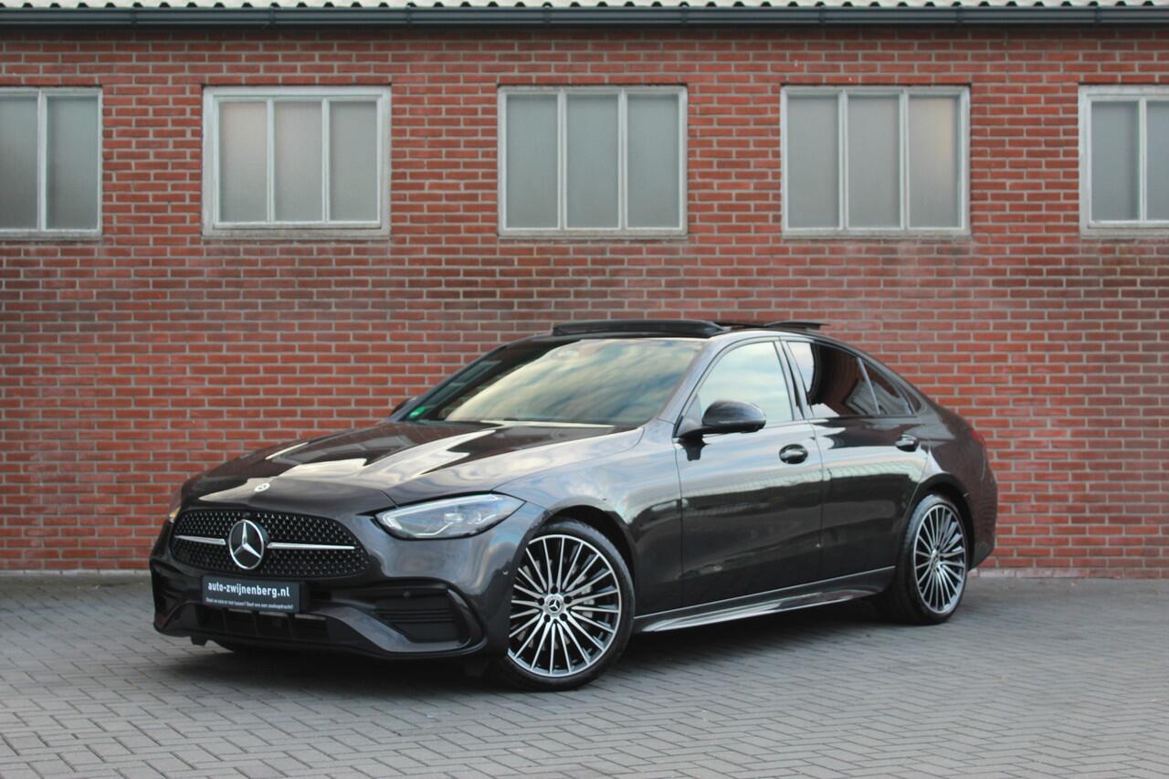 Mercedes-Benz C-KLASSE 180 AMG Line Pano | Distronic | Memory