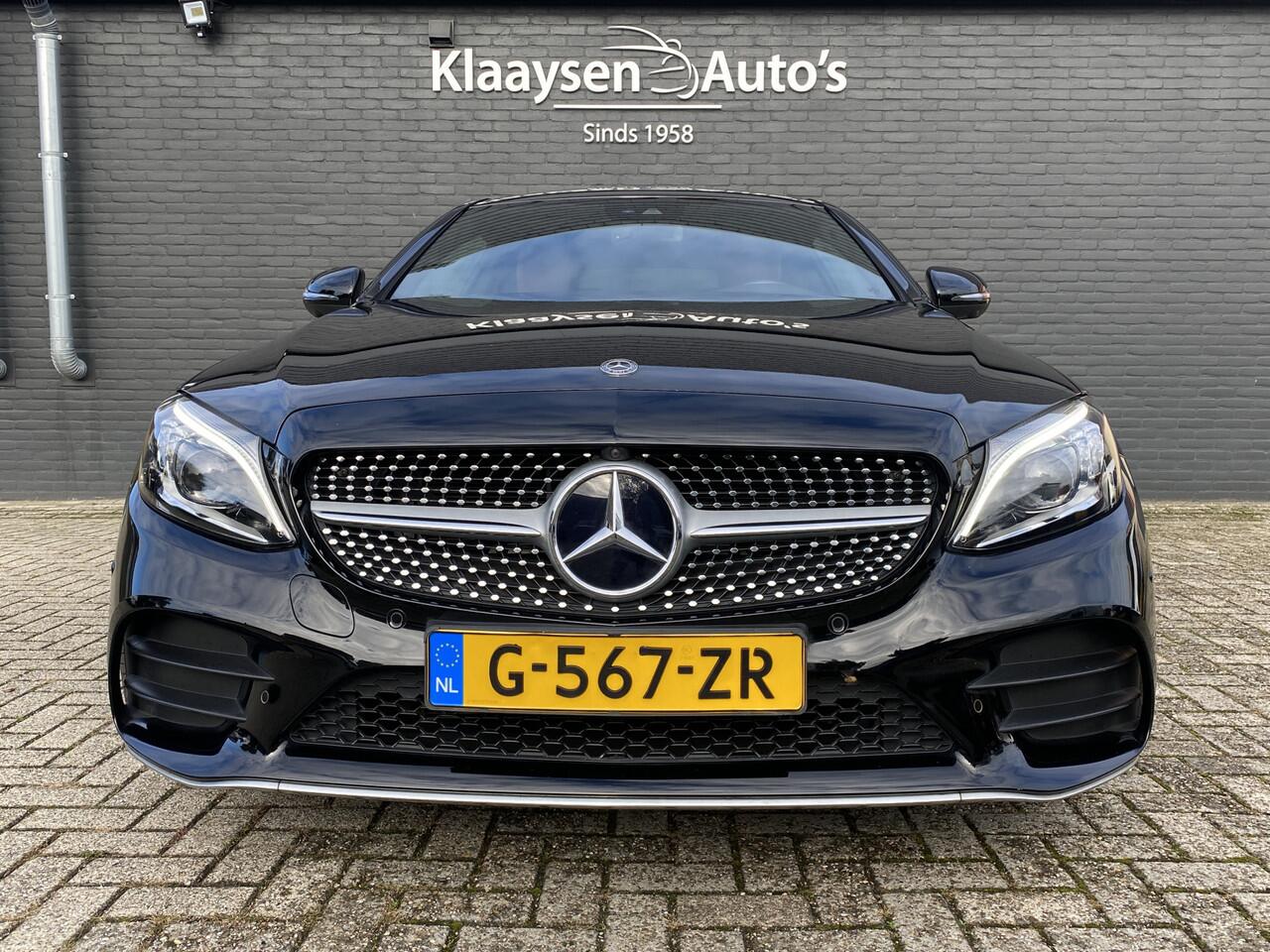 Mercedes-Benz C-KLASSE Coupé 180 AMG Premium Plus Pack AUT. | panoramadak | rood leder | burmester | memory stoelen | 360 camera
