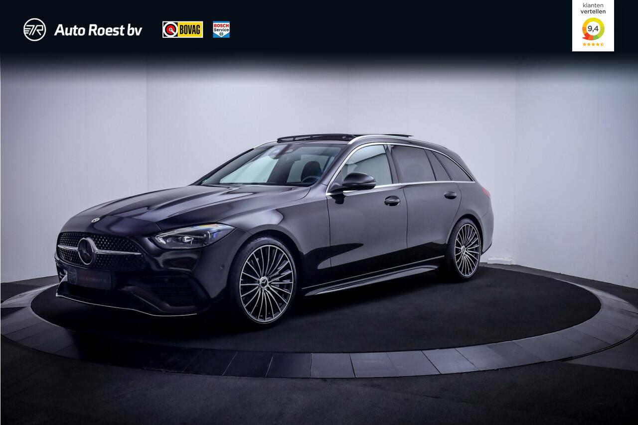 Mercedes-Benz C-KLASSE Estate 300T Aut9 AMG-LINE Premium SCHUIFDAK | 360 CAMERA | ADAPT. CRUISE | VOL LEDER | SFEER.VERL | HEADUP