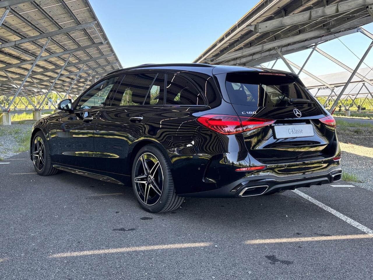 Mercedes-Benz C-KLASSE Estate 180 Business Solution AMG | Night | Panoramdak | Memory stoelen | 360 camera | Sfeerverlichting |