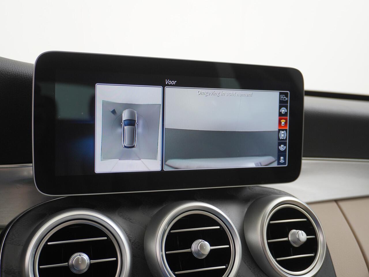 Mercedes-Benz C-KLASSE Estate 300e AUT-9 320pk Leder PHEV Hybrid Virtual Cockpit Apple Carplay Android Auto Adaptive-Cruise Lane-Assist High Performance-LED Navi+HDD 360°Camera Keyless Dual-Ecc Distronic+ Rijassistentiepakket Park-Assist Verkeersbord-Herkenning Origineel Nederl