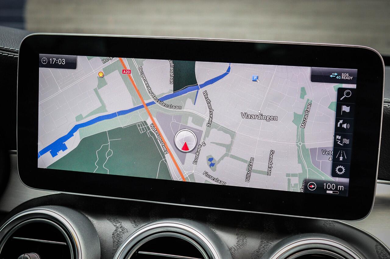 Mercedes-Benz C-KLASSE Cabrio 180 AMG Line /Airscarf/Navi/Leder