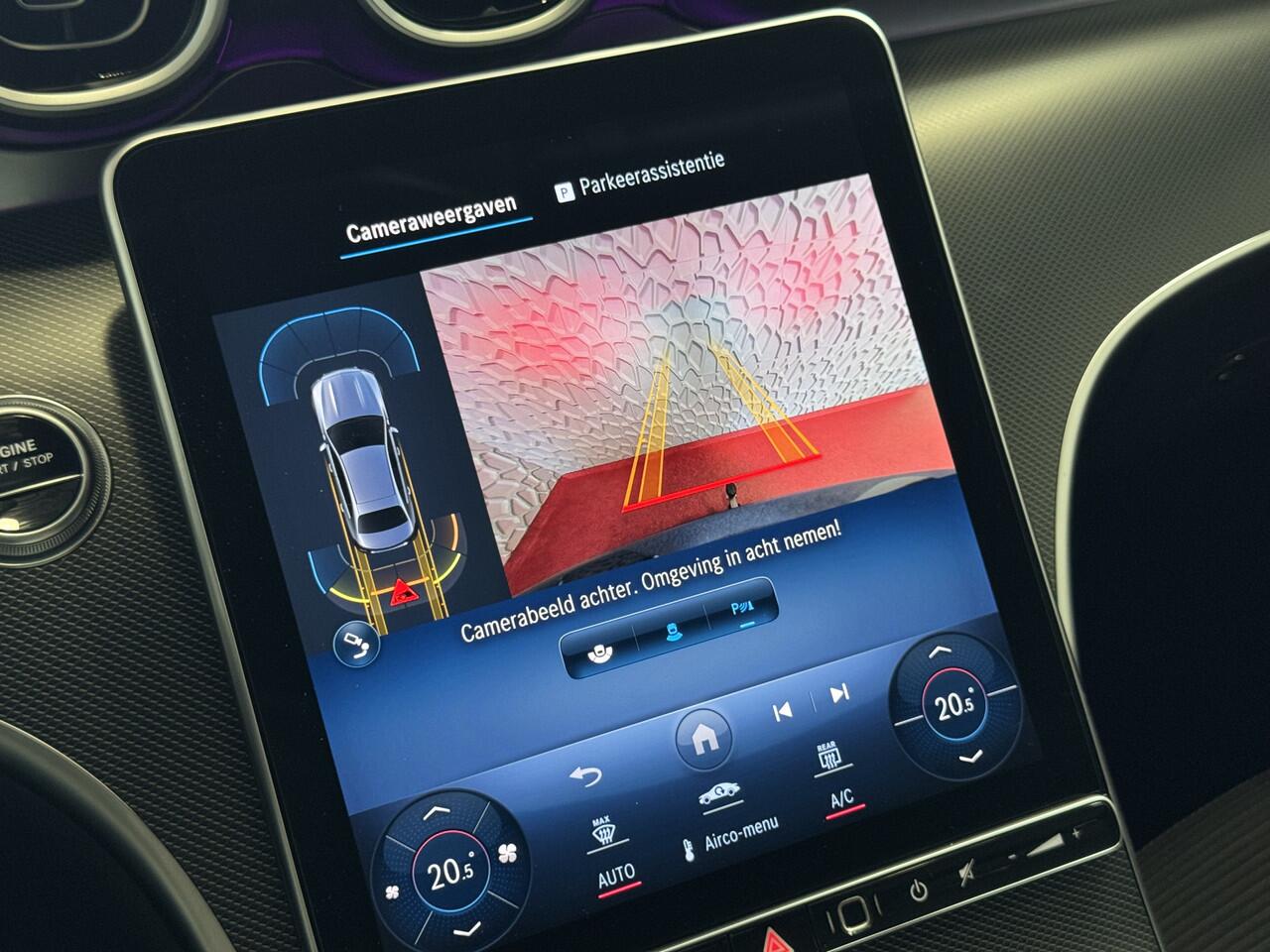 Mercedes-Benz C-KLASSE 300e 313PK PHEV 12/2024 AVANTGARDE TREKHAAK DISTRONIC CAMERA ELEK/STOEL/VERWARMD 12/2024 PHEV PLUG IN HYBRIDE phev