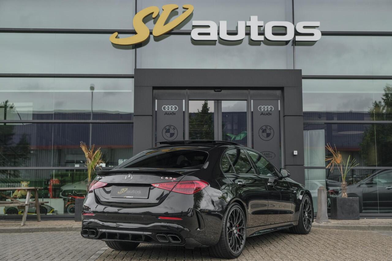 Mercedes-Benz C-KLASSE C63 s AMG 680pk E-performance Panoramadak *BTW* 4-Wielsturing Burmester 3d AMG Driver pack