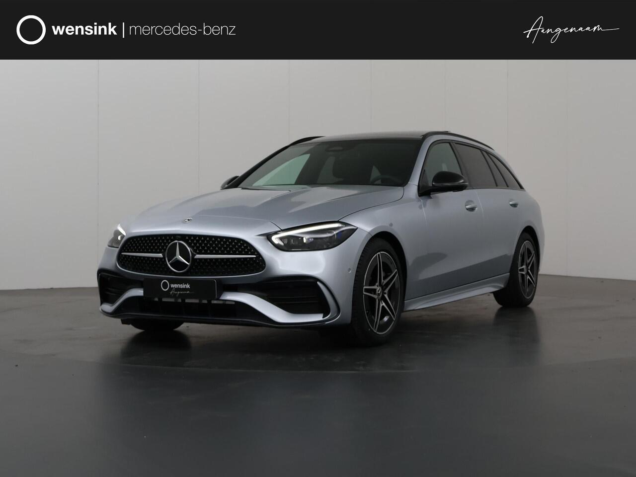 Mercedes-Benz C-KLASSE Estate 180 Business Solution AMG | Panoramadak | Night pakket | Memory stoelen | Keyless | Digital Light