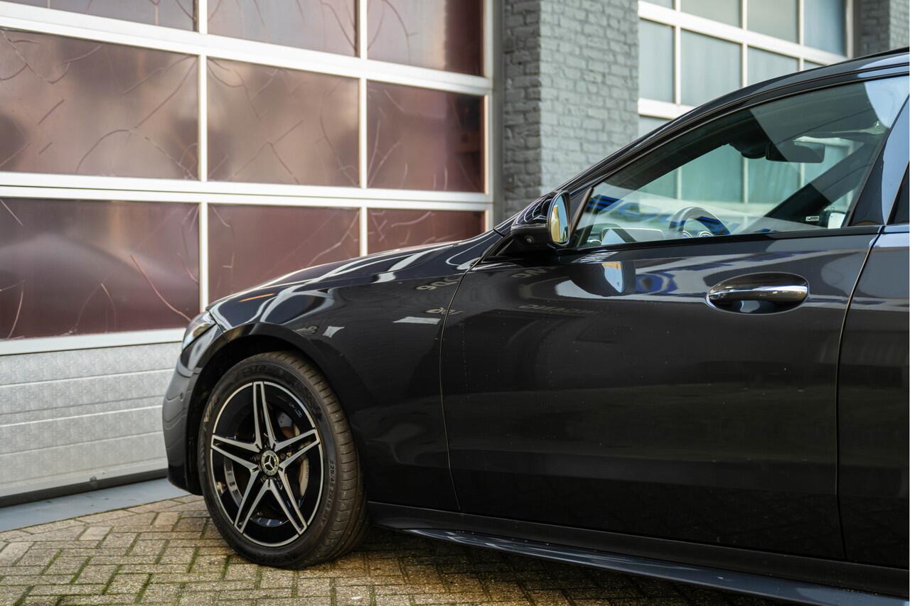 Mercedes-Benz C-KLASSE sedan 300 e AMG Line Pano, Leder, 18LM, 360 Camera, Navi, Alarm, Elec Stoelen , MBUX,