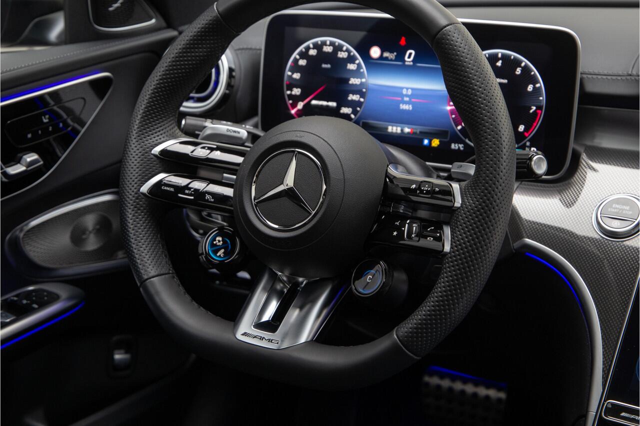 Mercedes-Benz C-KLASSE Estate AMG 43 4MATIC Burmester, Distronic, Nappa Leder, Pano, Achterasbesturing, 408pk