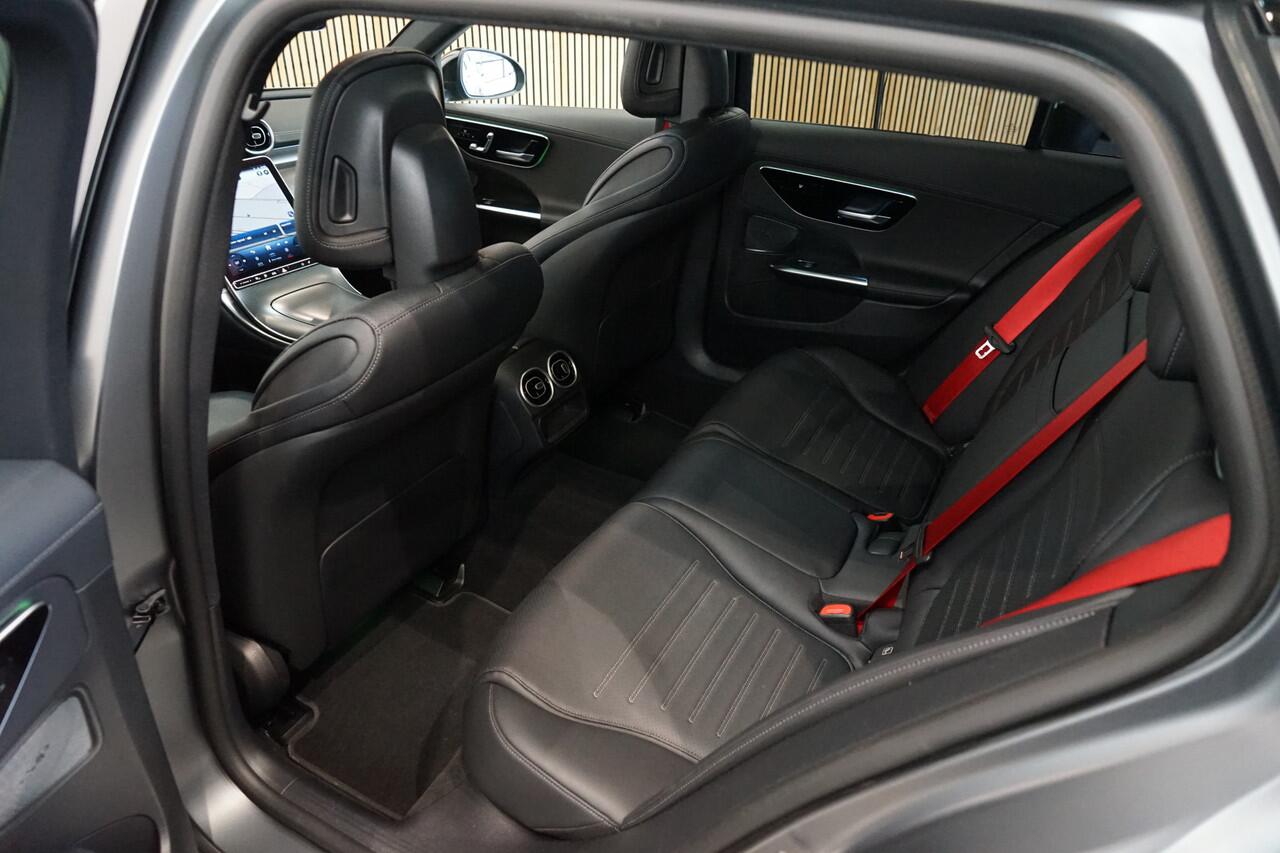 Mercedes-Benz C-KLASSE Estate 300 e AMG ? MATGRIJS ? PANO ? TREKHAAK ? HEAD-UP ? 360 ? MEMORY ? ADAP.CRUISE