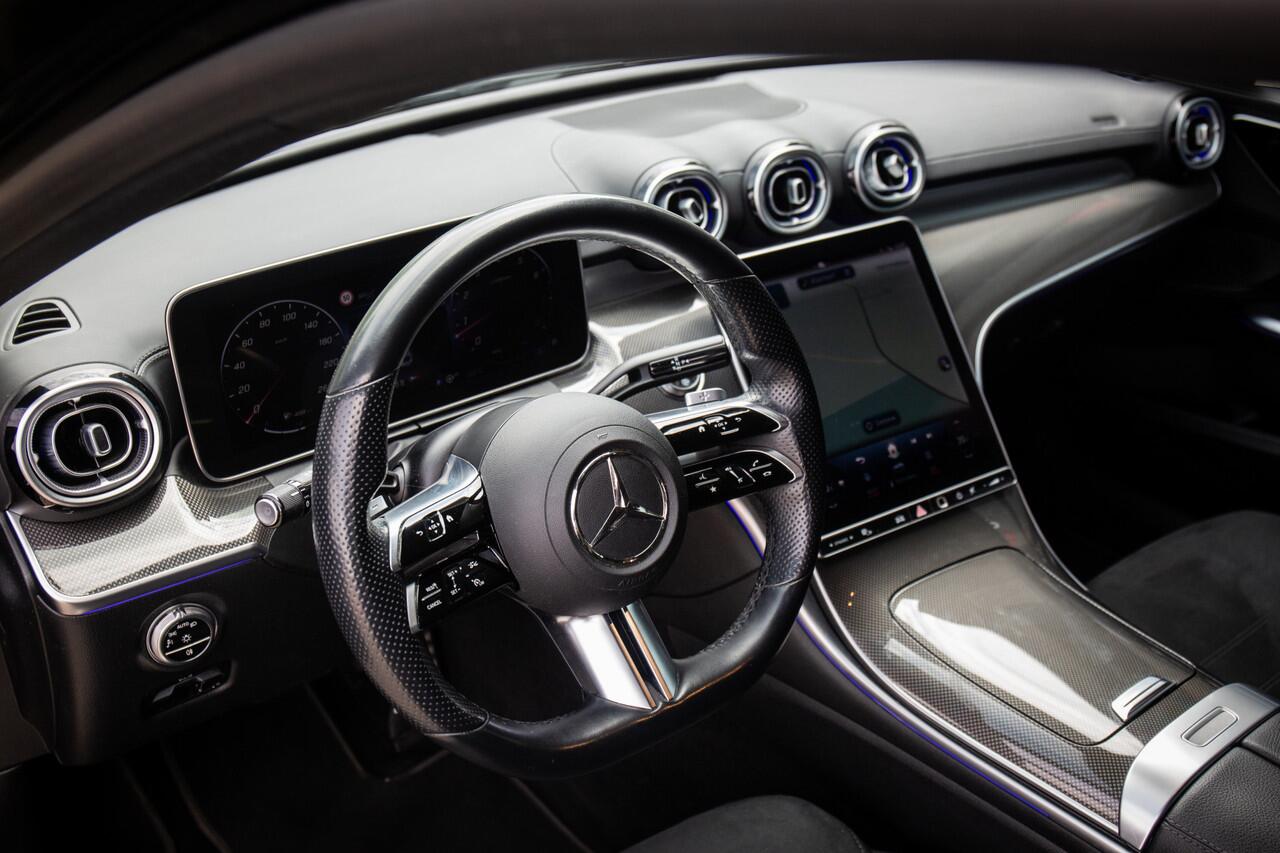 Mercedes-Benz C-KLASSE 300 AMG Line 259PK , Trekhaak, Memory, Sfeerverlichting, 360° camera, Burmester,