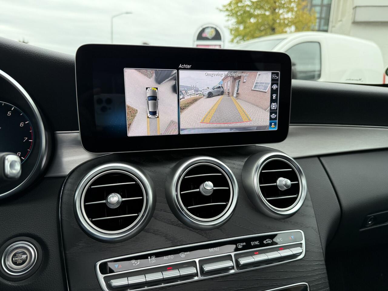 Mercedes-Benz C-KLASSE Coupé 180 Aut. AMG Panodak Keyless Burmester 19" Org. Nederlands