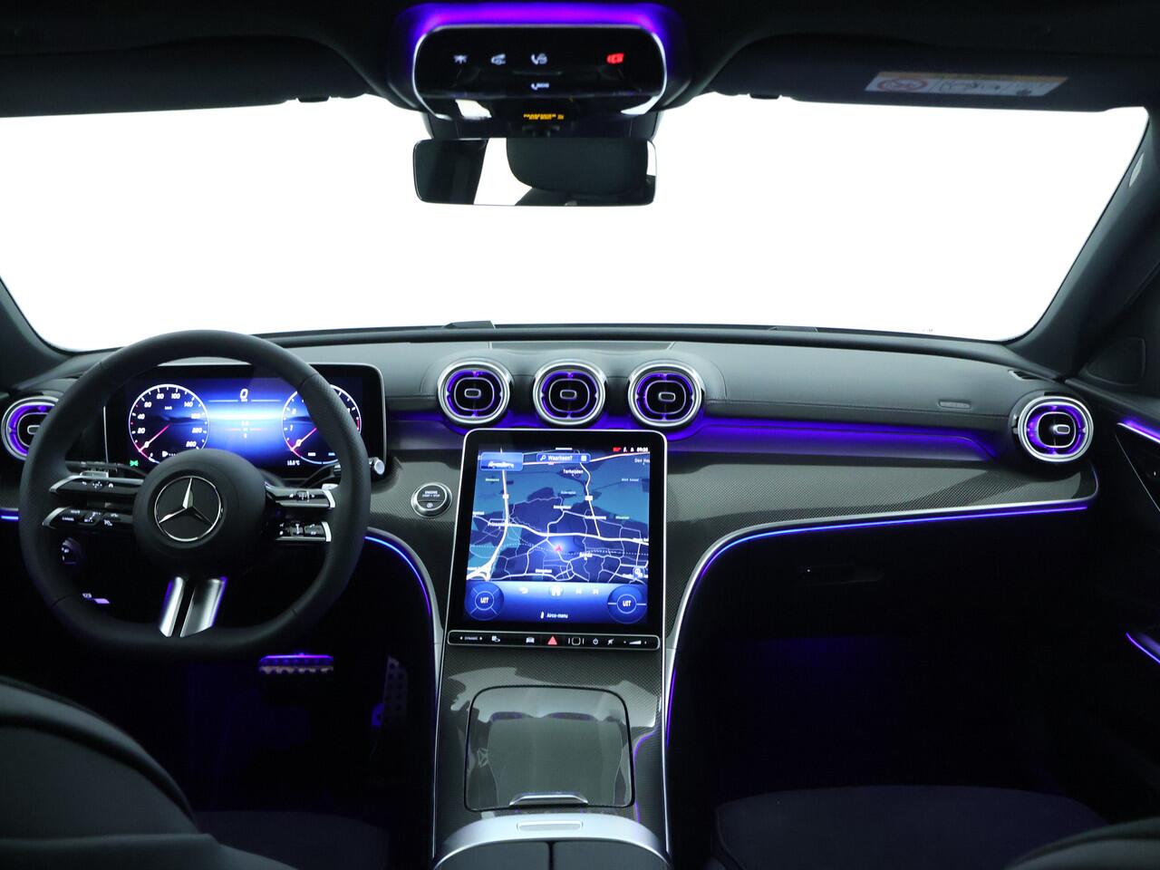 Mercedes-Benz C-KLASSE Estate 180 Business Solution AMG | Trekhaak | Nightpakket | Parkeerpakket met 360°-camera | EASY PACK achterklep | Antidiefstalpakket GUARD 360° Plus | Memorypakket | KEYLESS GO | Dodehoekassistent |