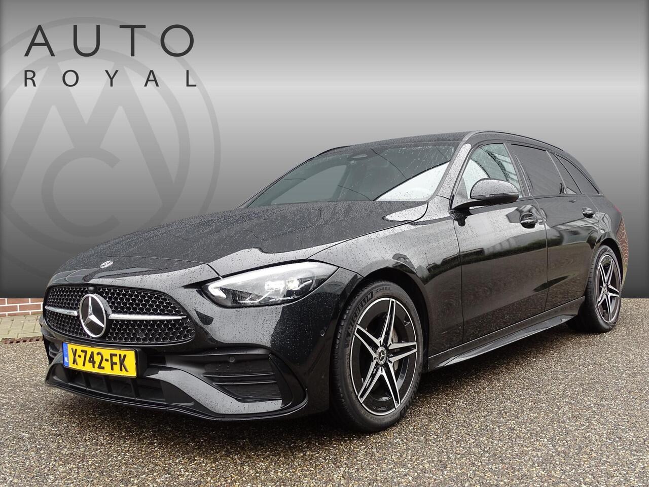 Mercedes-Benz C-KLASSE Estate 200 d AMG Line DODEHOEK DETECTIE | NAVIGATIE| CRUISE CONTROL | CAMERA | SFEERVERLICHTING | PANORAMADAK | ELEKTRISCHE STOELEN | STOELVERWARMING |