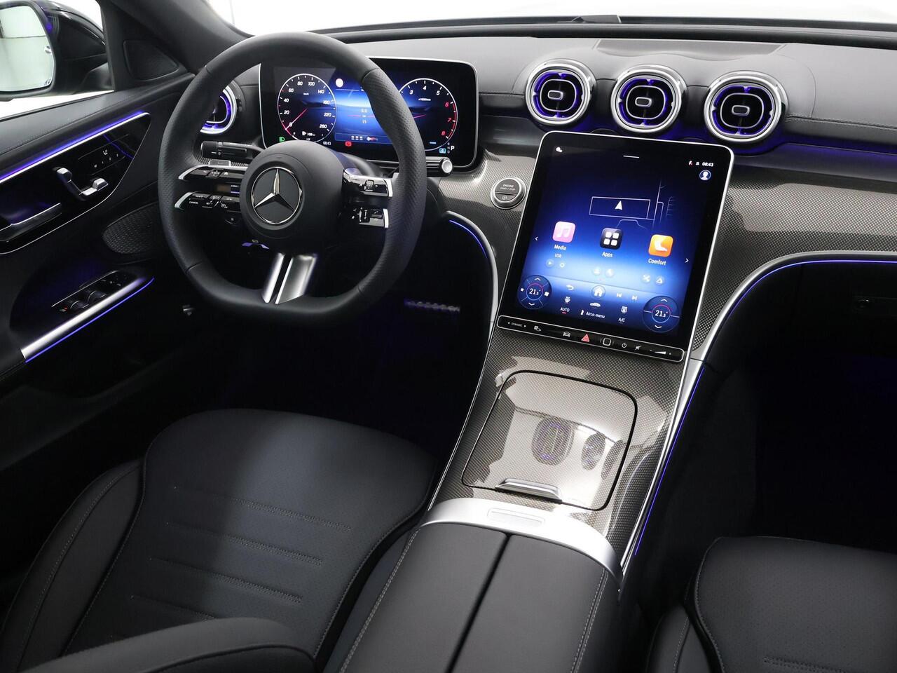 Mercedes-Benz C-KLASSE 180 Star Edition AMG Line | Panoramaschuifdak | 19" AMG velgen | Night pakket | DIGITAL LIGHT