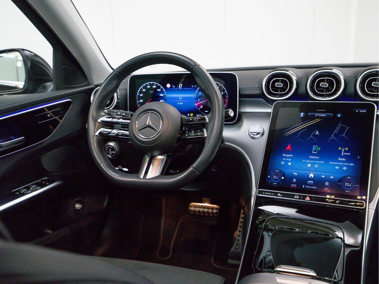 Mercedes-Benz C-KLASSE Estate C 180 AMG Line | Carplay | Achteruitrij camera
