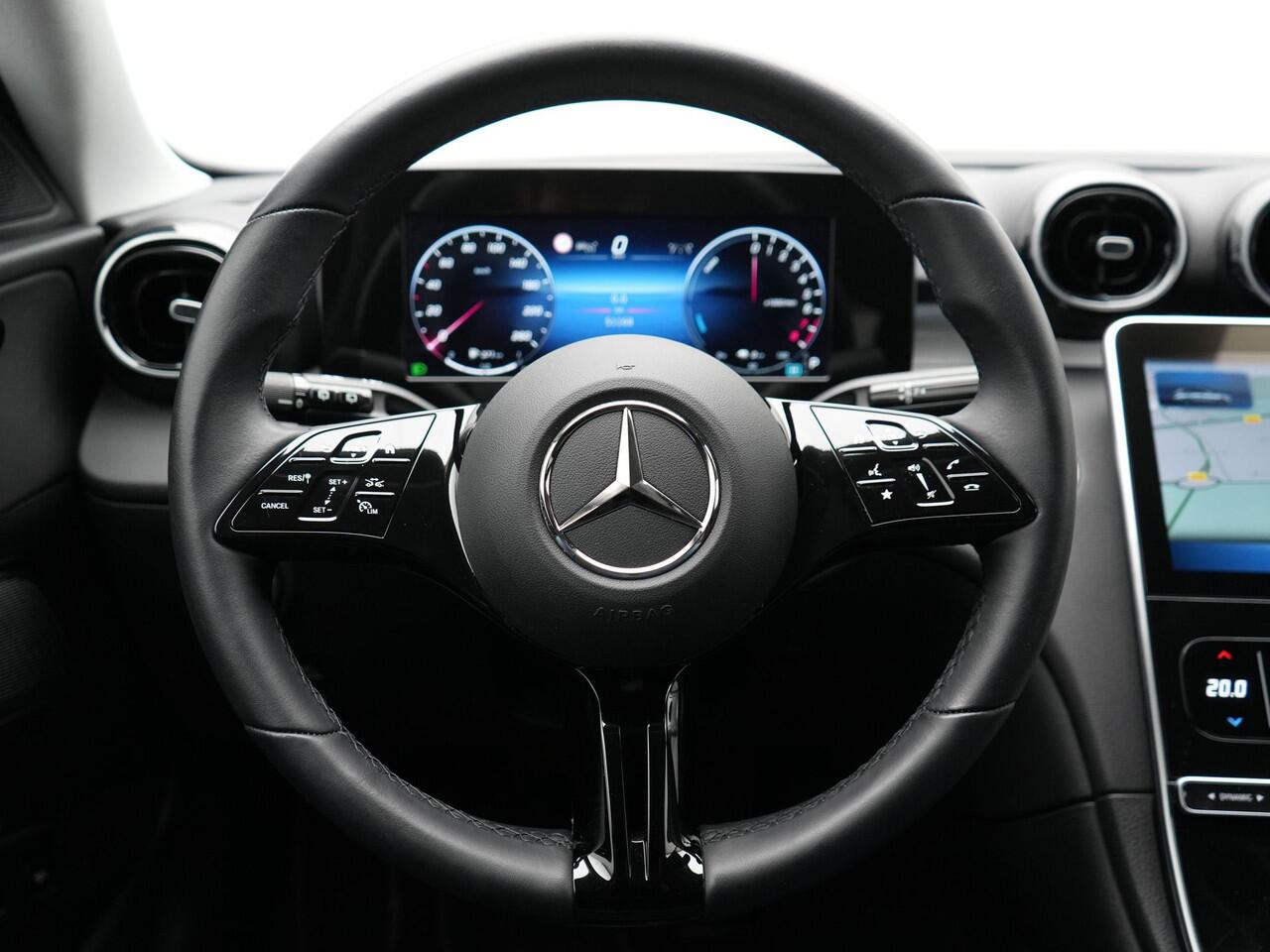 Mercedes-Benz C-KLASSE Estate 300 e Plug In Hybrid 320pk NIEUW MODEL MY2023 | PHEV | Adaptive Cruise | Camera | Stoelverwarming | Apple Carplay | DAB | LED | Navi Full Map | Virtual |