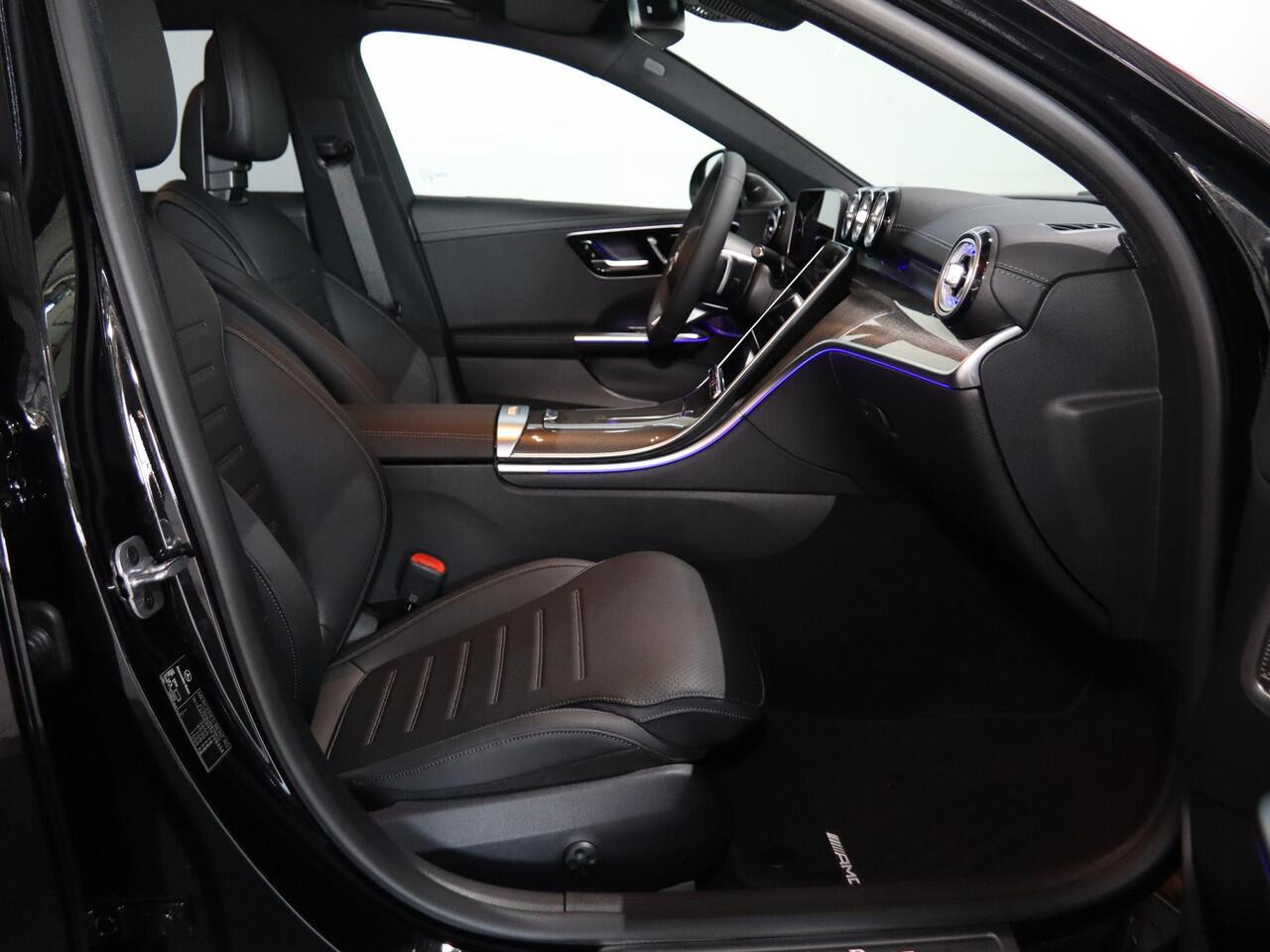 Mercedes-Benz C-KLASSE Estate 300e Business Solution AMG | Panoramaschuifdak | Rijassistentiepakket Plus | Trekhaak | Burmester | DIGITAL LIGHT | Night