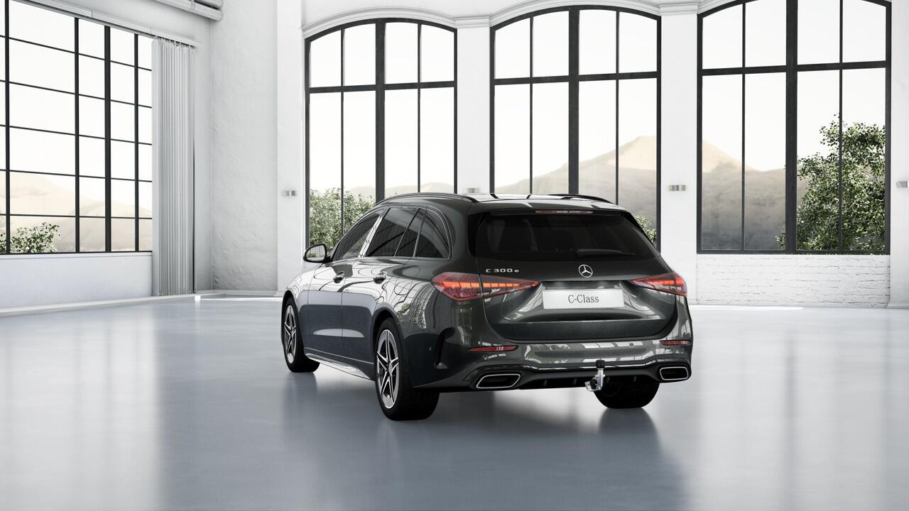 Mercedes-Benz C-KLASSE Estate 300 e Business Solution AMG | Nightpakket | Trekhaak | Comfortpakket Plus | Parkeerpakket met 360°-camera | KEYLESS GO | Memorypakket | EASY PACK achterklep | USB-pakket plus | Antidiefstalpakket GUARD 360° Plus |