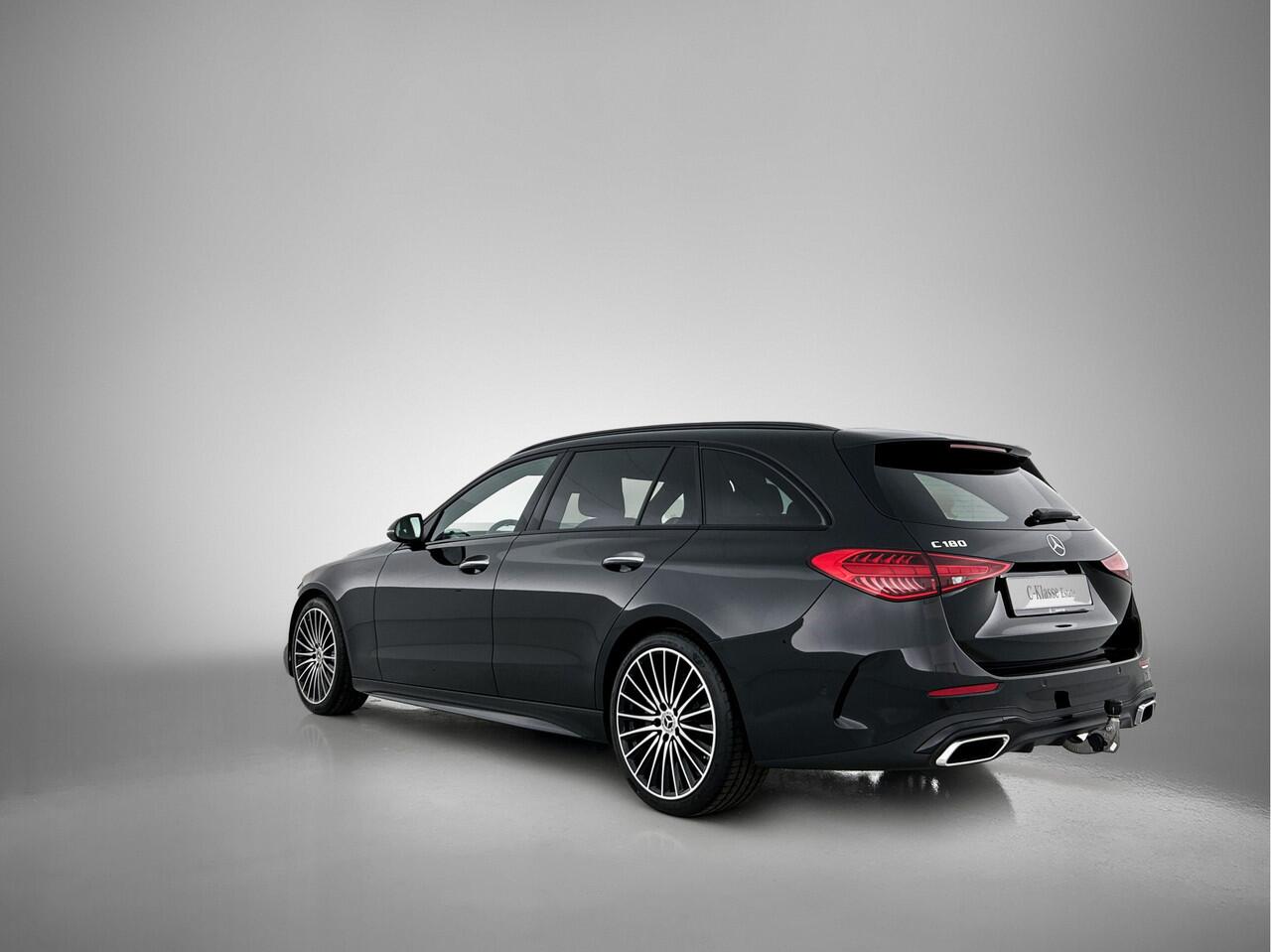 Mercedes-Benz C-KLASSE Estate 180 LIMITED AMG Line | Nightpakket | Comfortpakket Plus | Trekhaak | 19 inch AMG velgen | Achteruitrijcamera | Antidiefstalpakket GUARD 360° Plus | EASY PACK achterklep | KEYLESS GO |