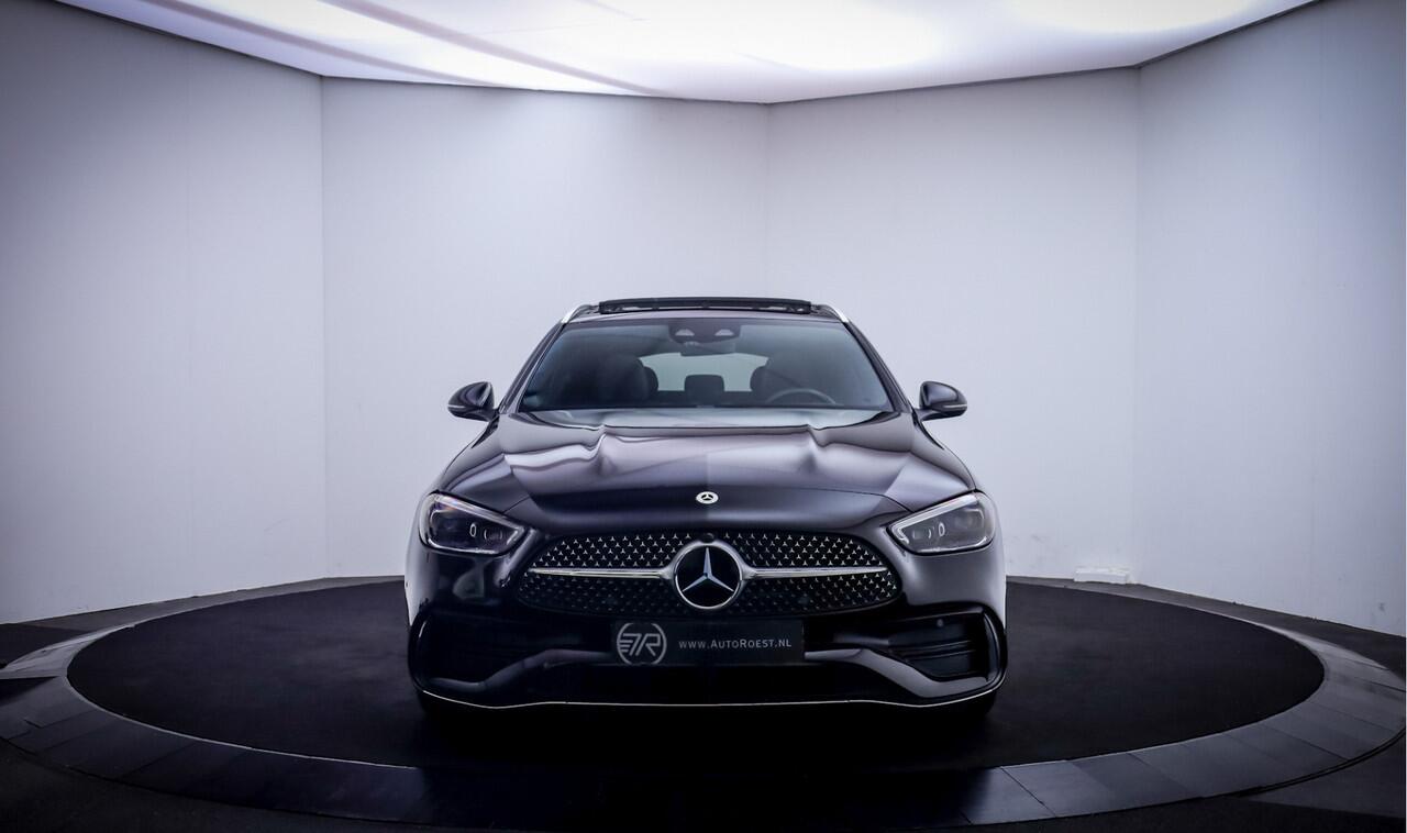 Mercedes-Benz C-KLASSE Estate 300T Aut9 AMG-LINE Premium SCHUIFDAK | 360 CAMERA | ADAPT. CRUISE | VOL LEDER | SFEER.VERL | HEADUP