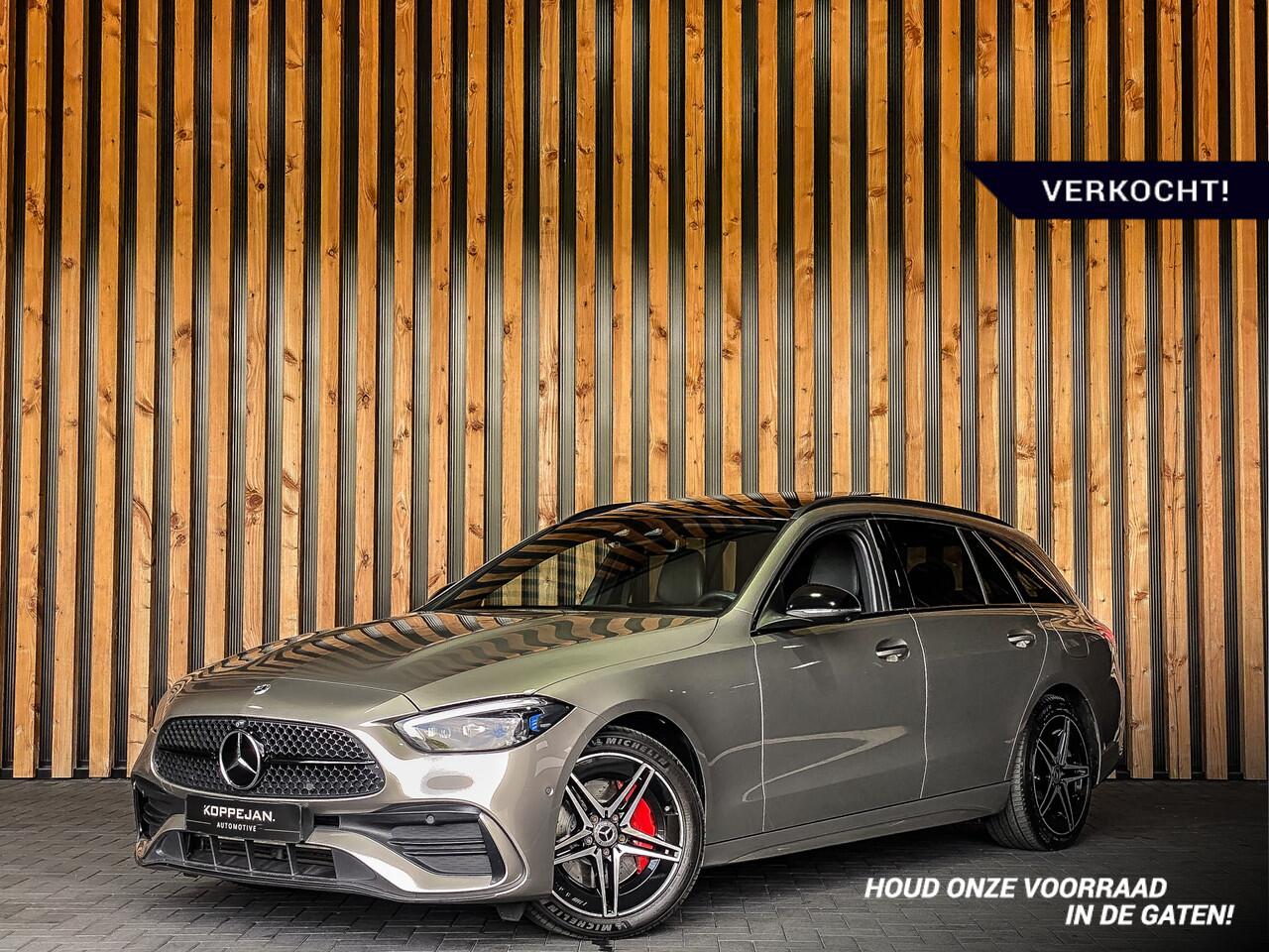 Mercedes-Benz C-KLASSE Estate 300e AMG Line Full Options | LUCHTVERING | MASSAGE | BURMESTER | PANO | NIGHT PAKKET | TREKHAAK |