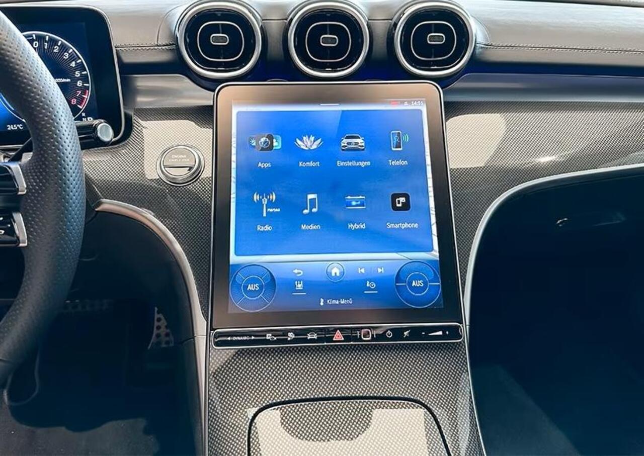 Mercedes-Benz C-KLASSE Estate 300e AMG ** LED, MBUX+, WINTER-, KEYLESS-, MEMORY-, SPIEGEL-PACK ** Slechts 9.878km. - UNFALLFREI ** ** INFORMEER OOK NAAR ONZE AANTREKKELIJKE FINANCIAL-LEASE TARIEVEN **