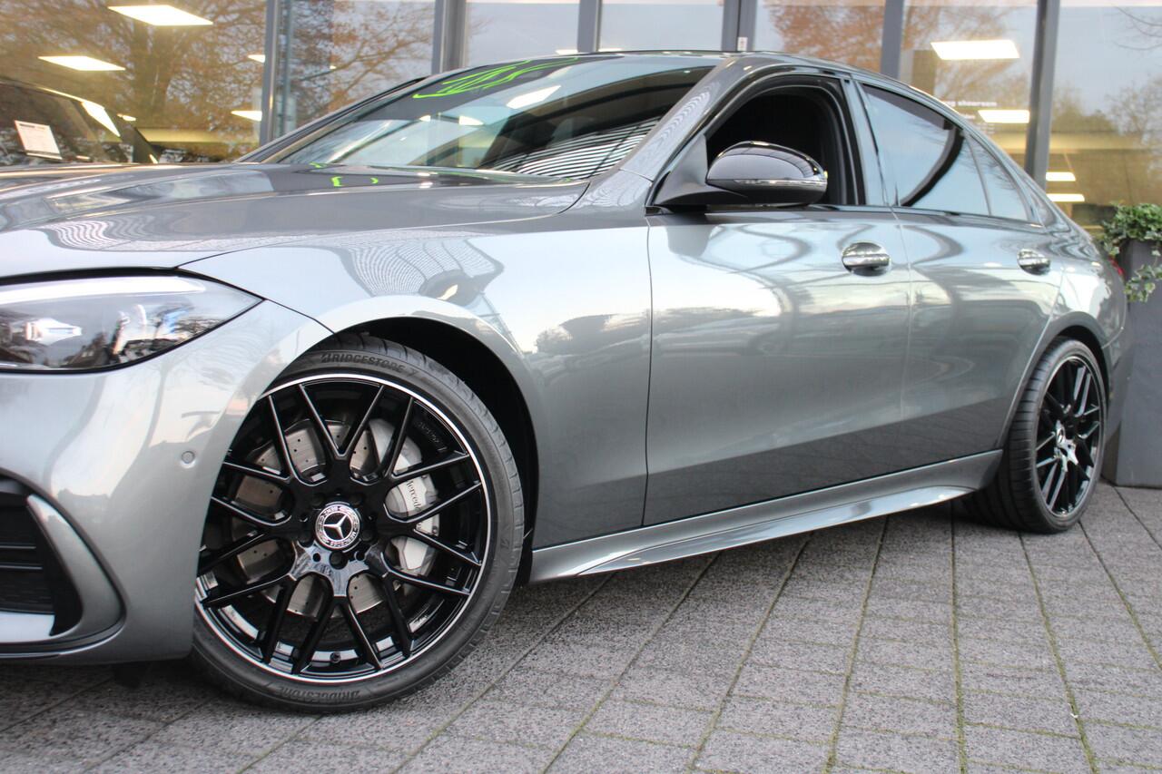 Mercedes-Benz C-KLASSE 200 AMG Line Night Pakket/Navi/Camera/Burmester/Sfeerverlichting/Mbux/H-leder/19Inch