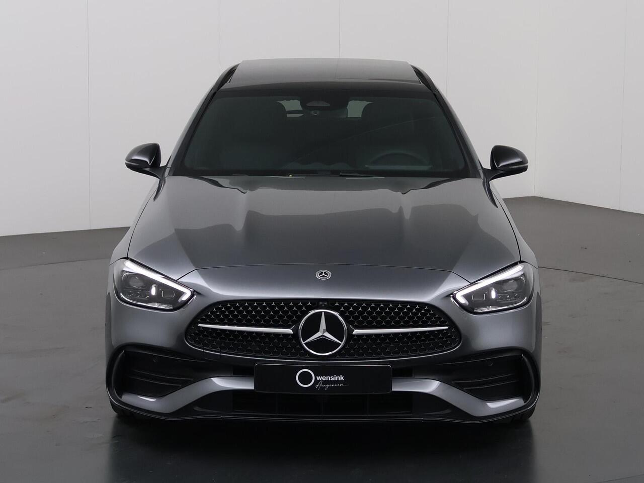 Mercedes-Benz C-KLASSE Estate 180 AMG Line | Night | Panoramadak | Memory stoelen | 360 camera | Sfeerverlichting | Stoelverwarming |