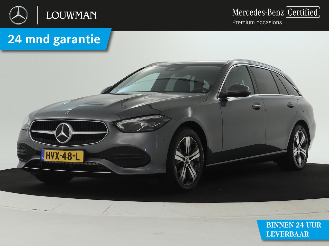 Mercedes-Benz C-KLASSE Estate 300 e Plug-In Hybride | Ledkoplampen | dodehoekassistent | Achteruitrijcamera | Easy Pack achterklep | Inclusief 24 maanden MB Certified garantie voor Europa.