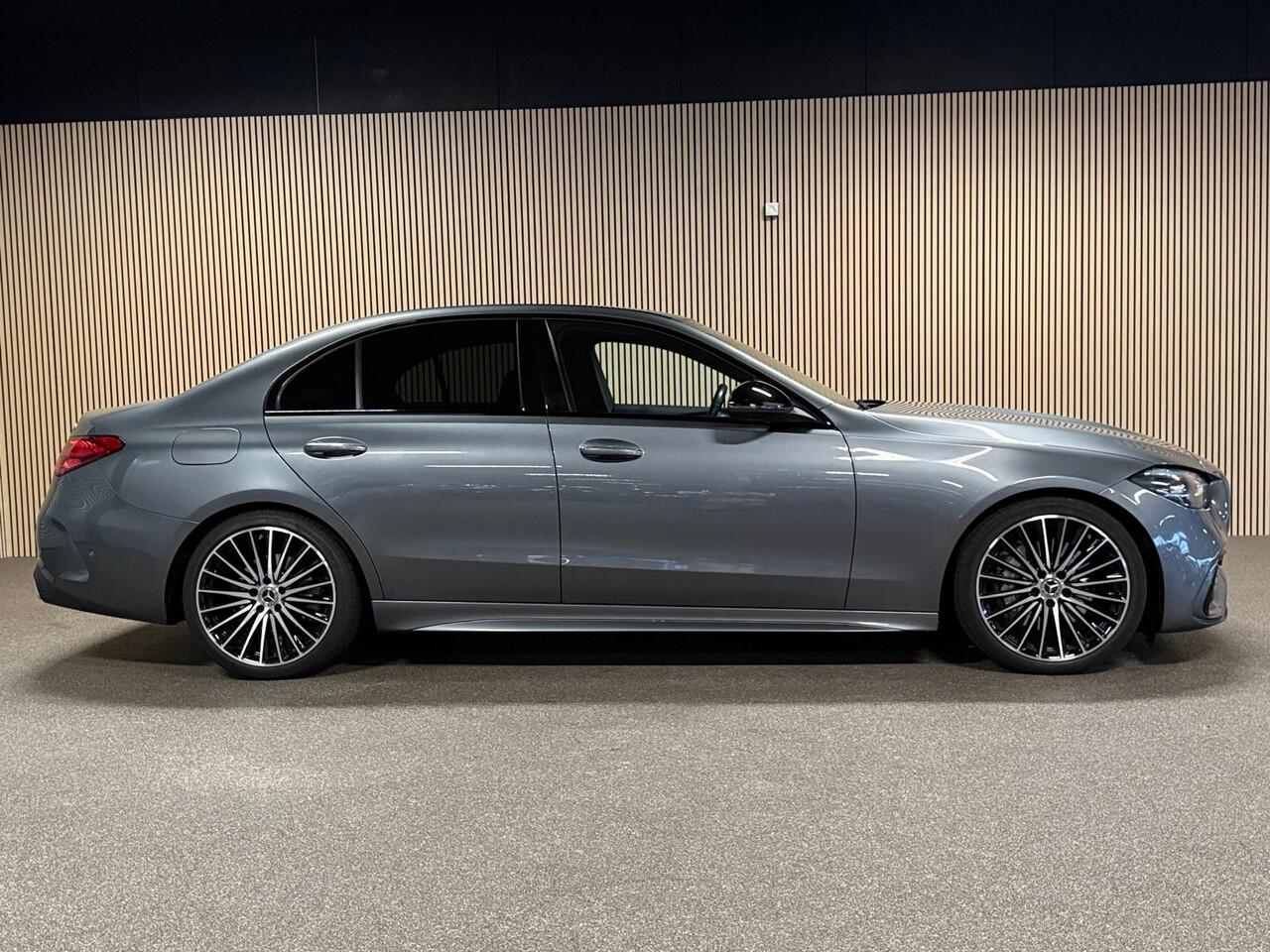 Mercedes-Benz C-KLASSE 180 AMG STYLING-PANORAMA-NIGHT-DODEHOEK-CAMERA-COMPLEET