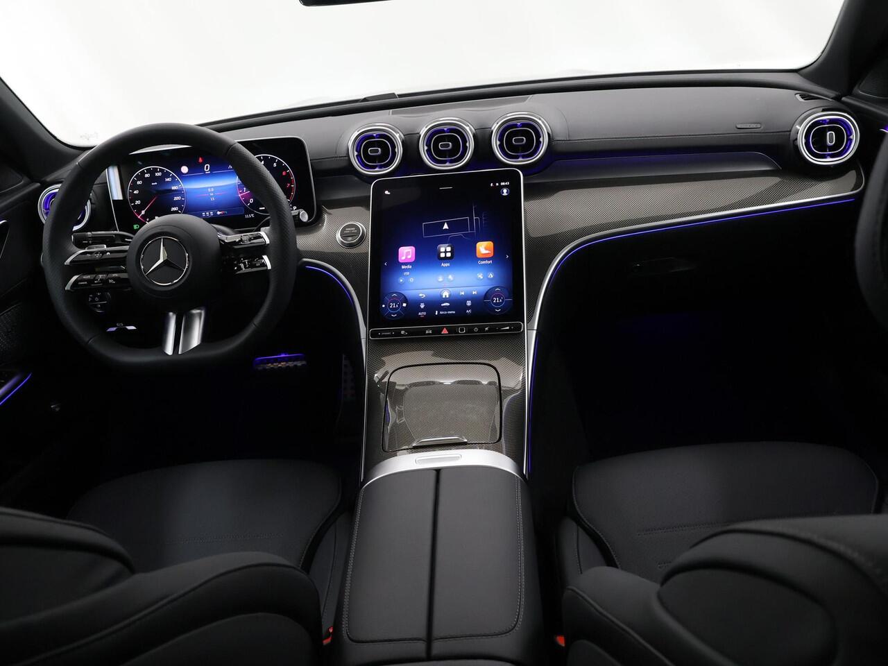 Mercedes-Benz C-KLASSE 180 Star Edition AMG Line | Night pakket | Panoramadak | 360 camera| DISTRONIC