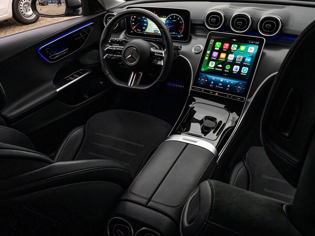 Mercedes-Benz C-KLASSE C180 Estate AMG Line Sfeerverlichting Camera