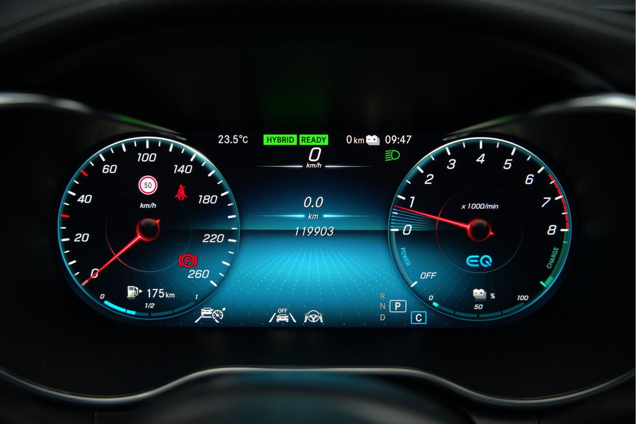 Mercedes-Benz C-KLASSE Estate 300 e Business Solution AMG | Burmester | Carbon | Memory Seats | Keyless | Ambiance Verlichting | 360 Camera | Stoelverwarming | Massage | Adaptive Cruise Control | LED | Head-Up Display | Apple Carplay | Trekhaak | HU